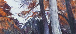 Autumn near Rotherwick, Hampshire II | 2017 | Oil on Canvas | 61 x 39 cm